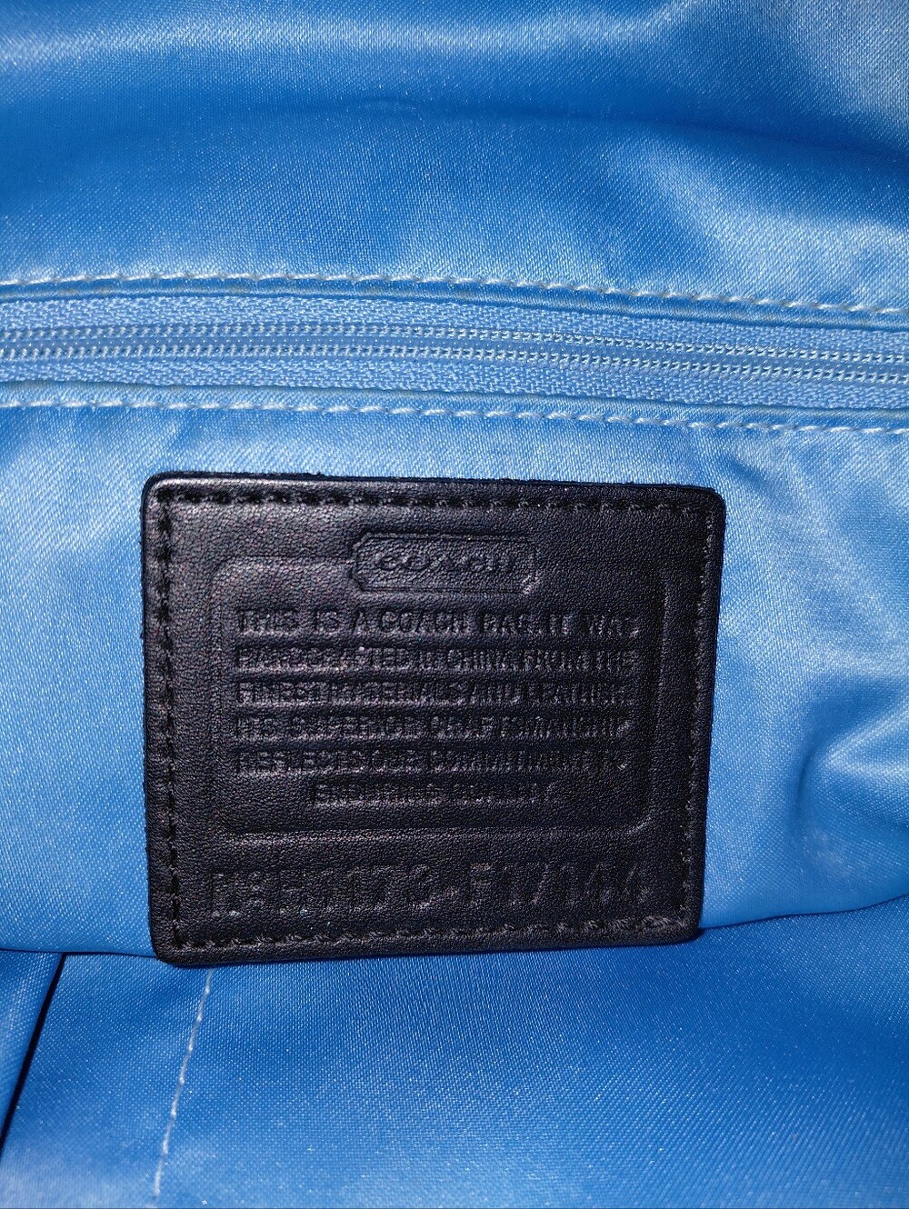 Coach Vintage Ltd Special Ed Holiday Poppy Collectible F17144 Good Used Conditon - Picture 9 of 9